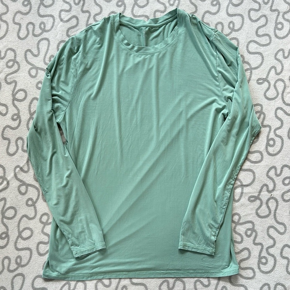 Lake Bamboo Long Sleeve Pajama Top
